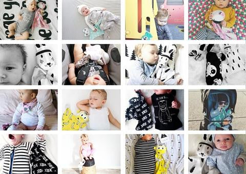 Babies with Kippins baby comforters