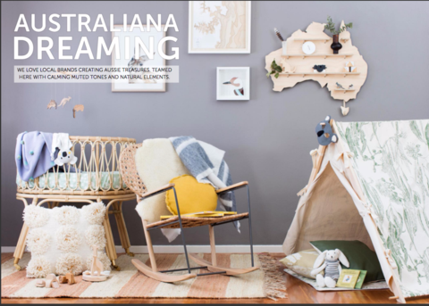 Minty magazine features Kippins baby products