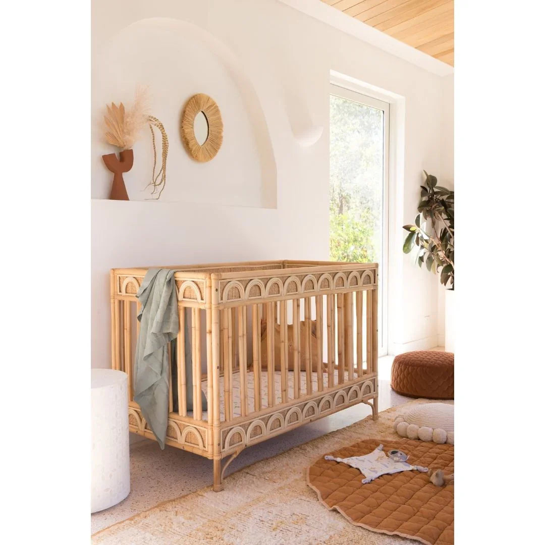 Desert Cot Sheet - Organic Cotton Jersey