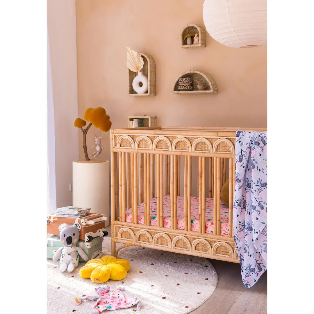 Floss Cot Sheet - Organic Cotton Jersey