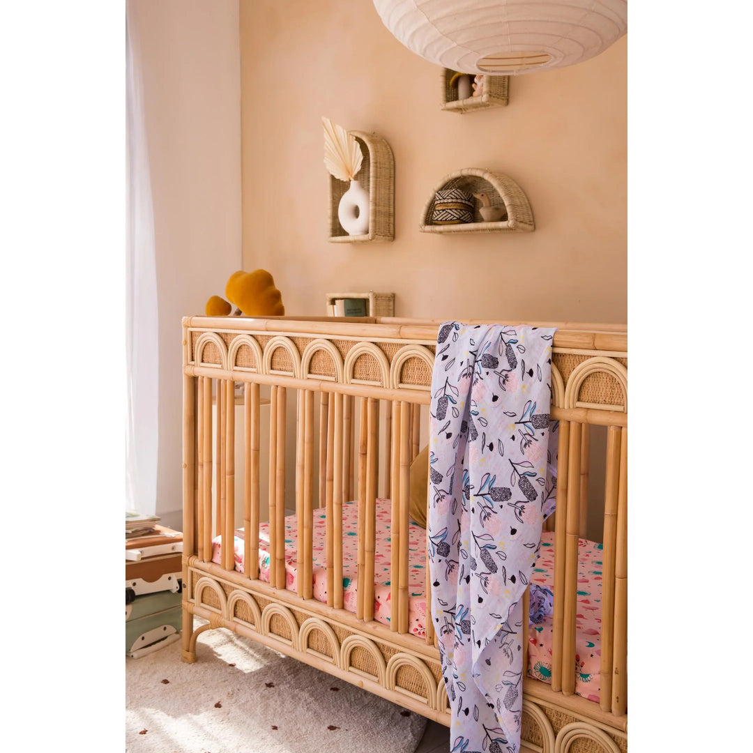 Organic Muslin Swaddle - Banksia