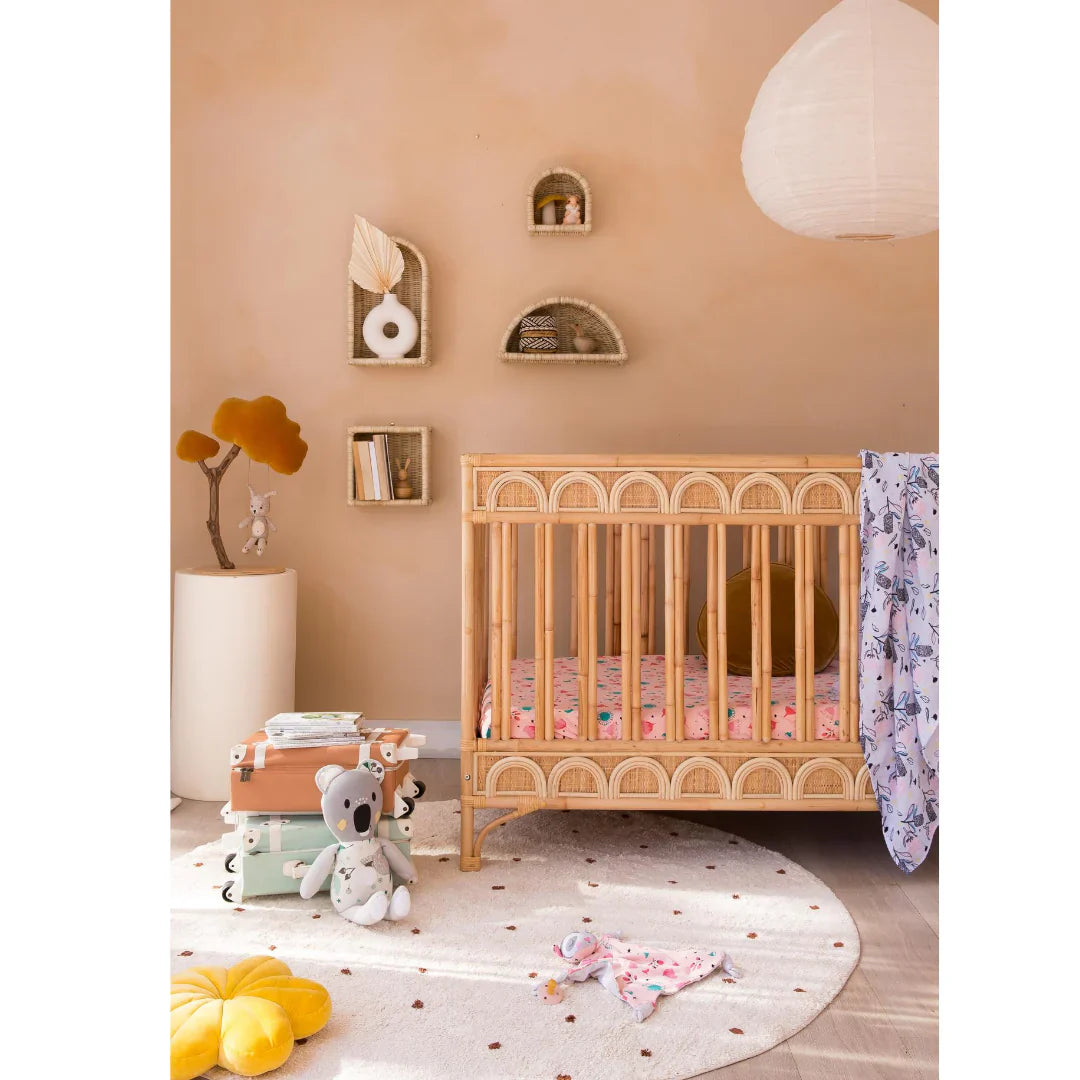 Floss Cot Sheet - Organic Cotton Jersey