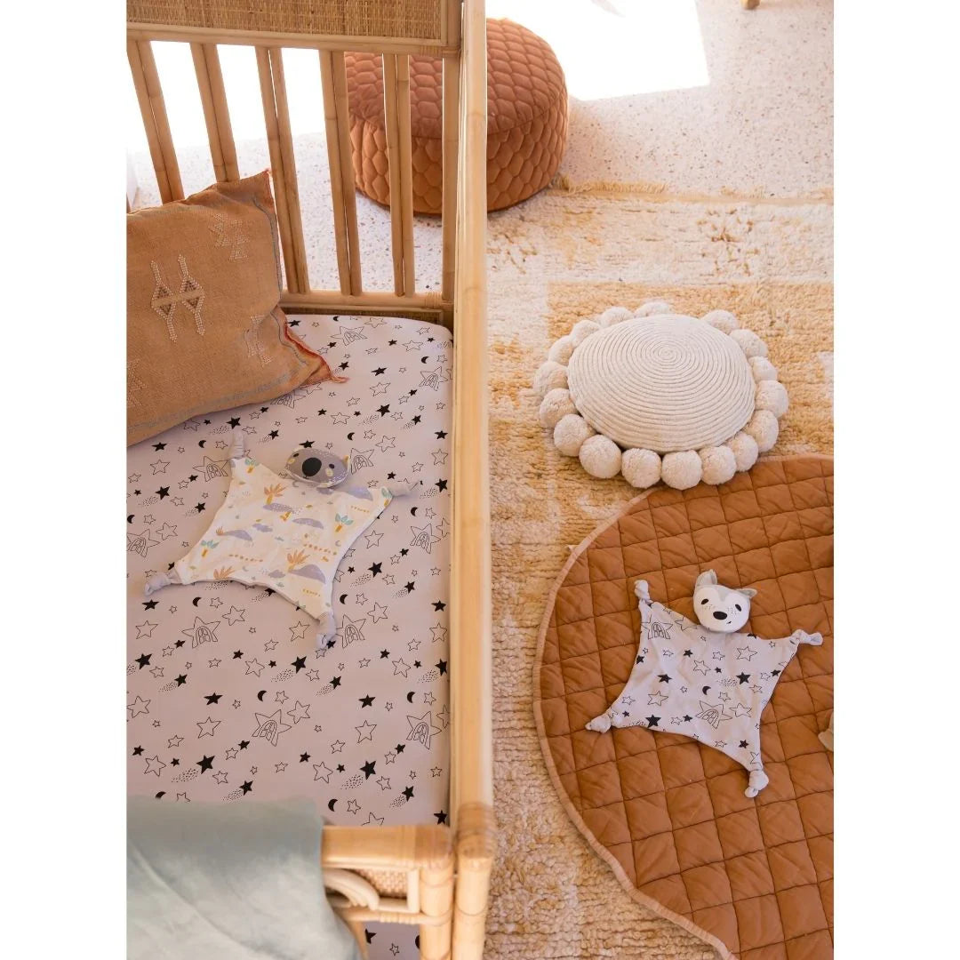 Star Cot Sheet - Organic Cotton Jersey
