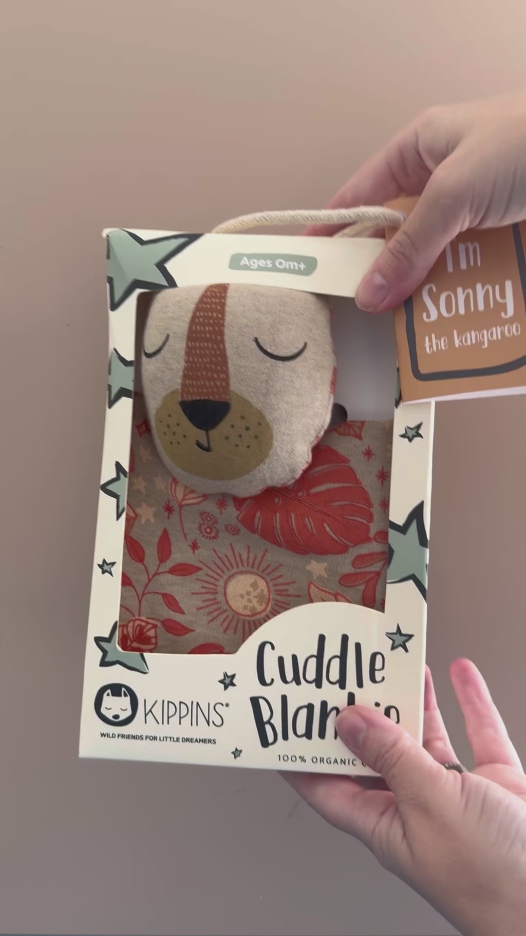 Sonny Kippin Organic Cotton Baby Comforter