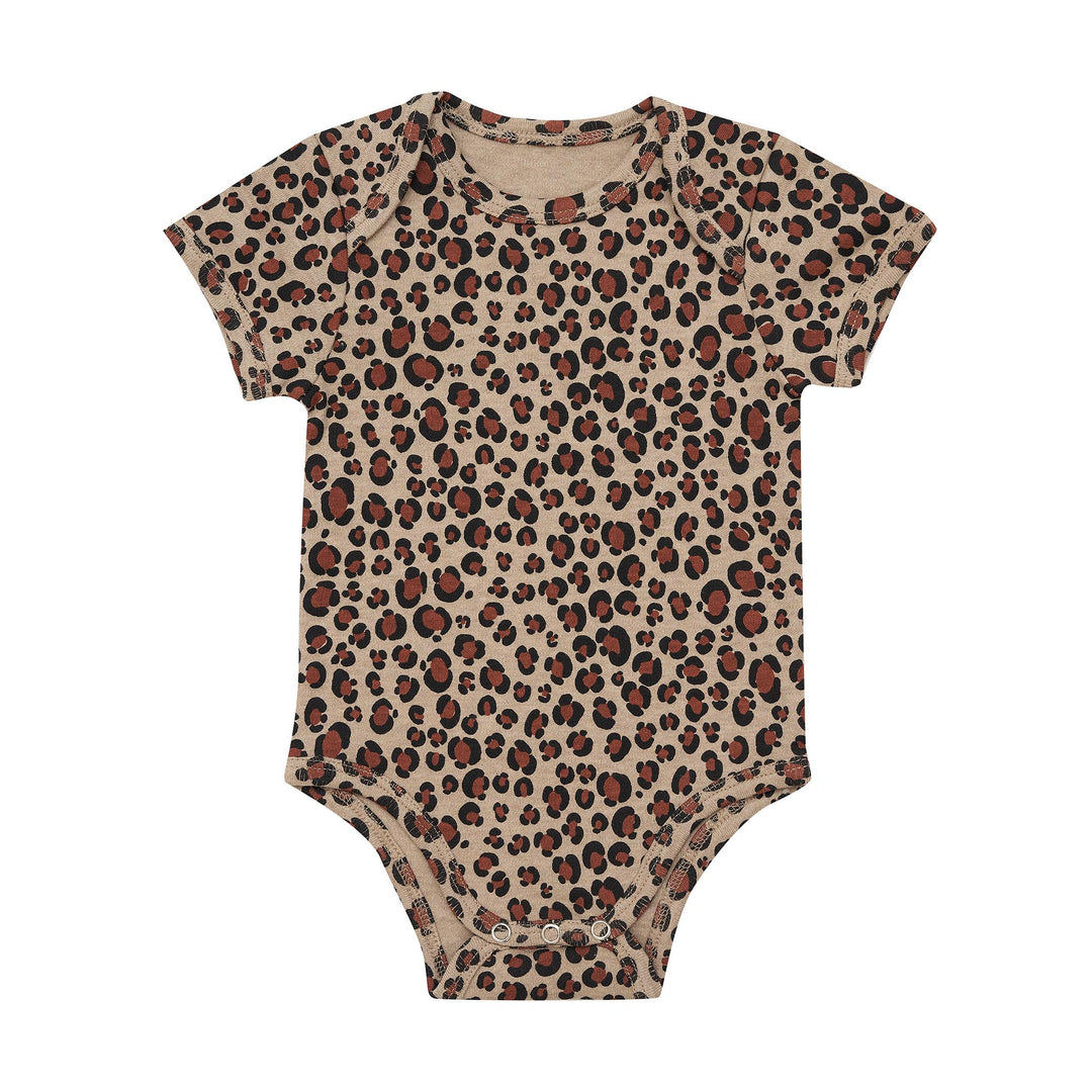 Organic Bodysuit - Leopard (7597902790905)