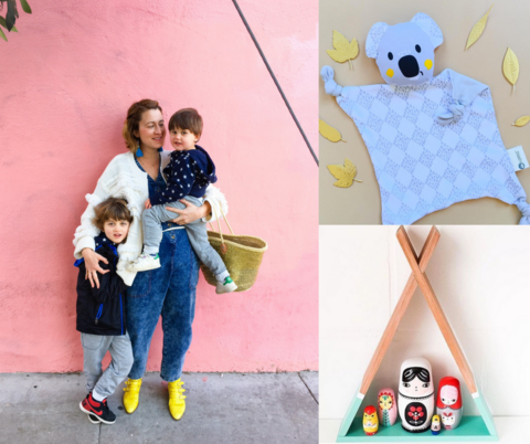 Sunday in Color stocks Kippins baby comforters