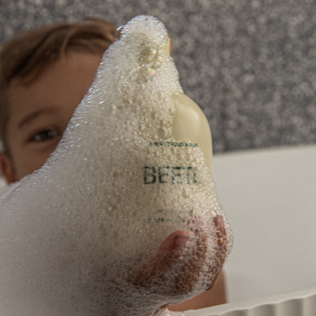 BEETL Everything Wash 250ml bottle with clear label, natural cleaning product suitable for multiple surfaces and uses.