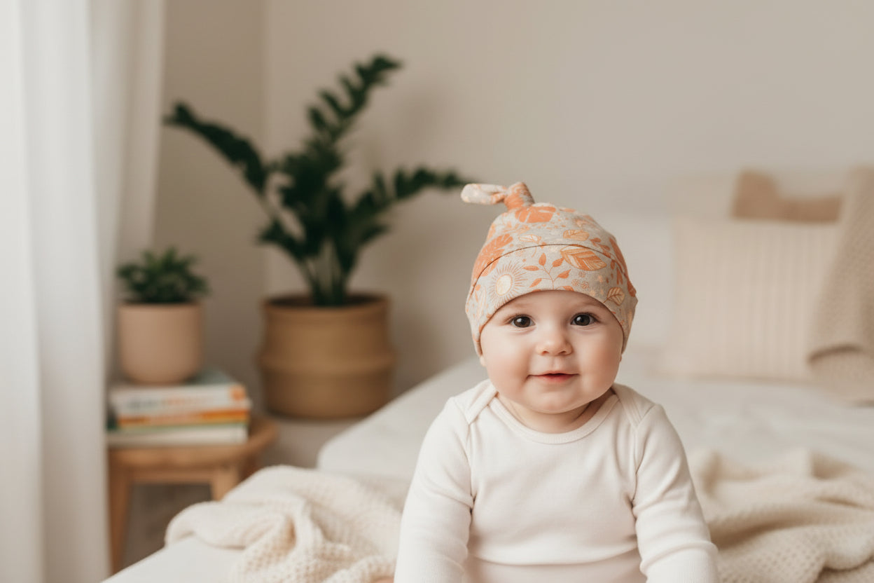 Kippins  Autumn Organic Knot Beanie - Kollektive - Official distributor