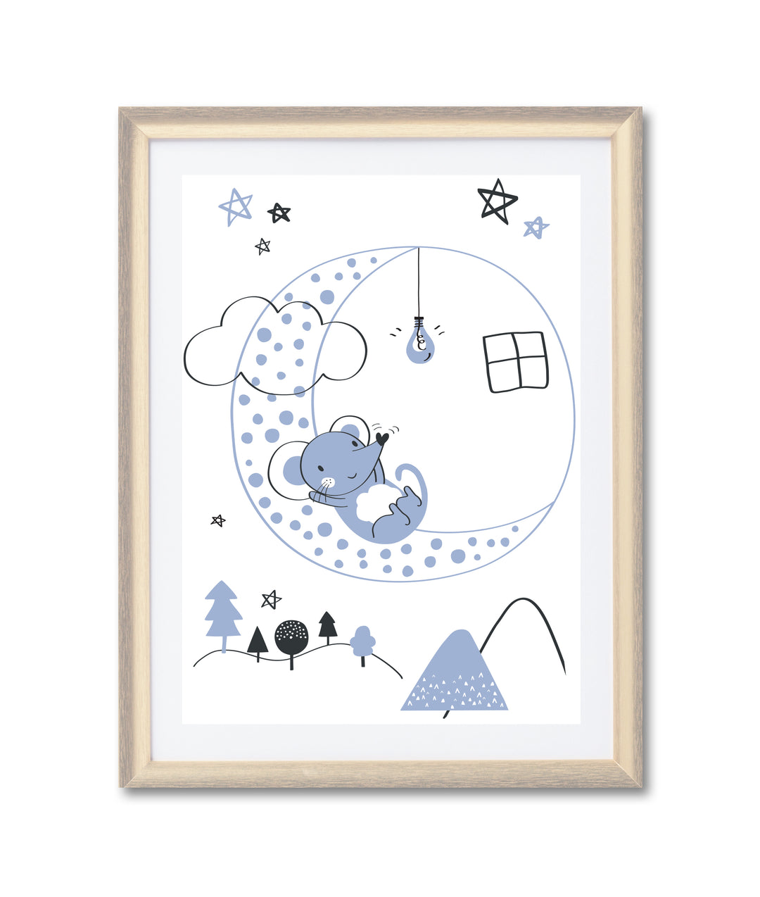 Luna Printable Art A4
