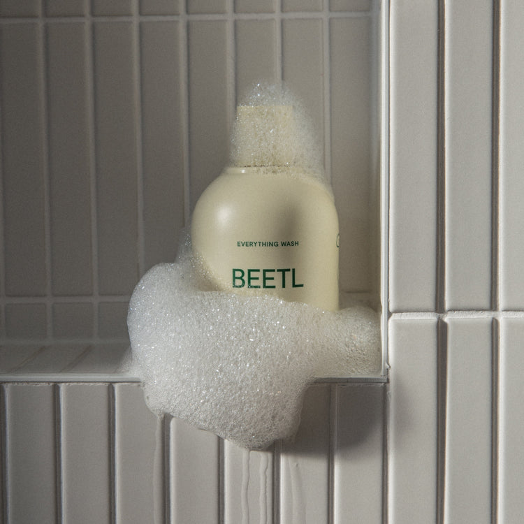 BEETL Everything Wash 250ml bottle, natural plant-based cleaning product with pump dispenser, designed for versatile household use