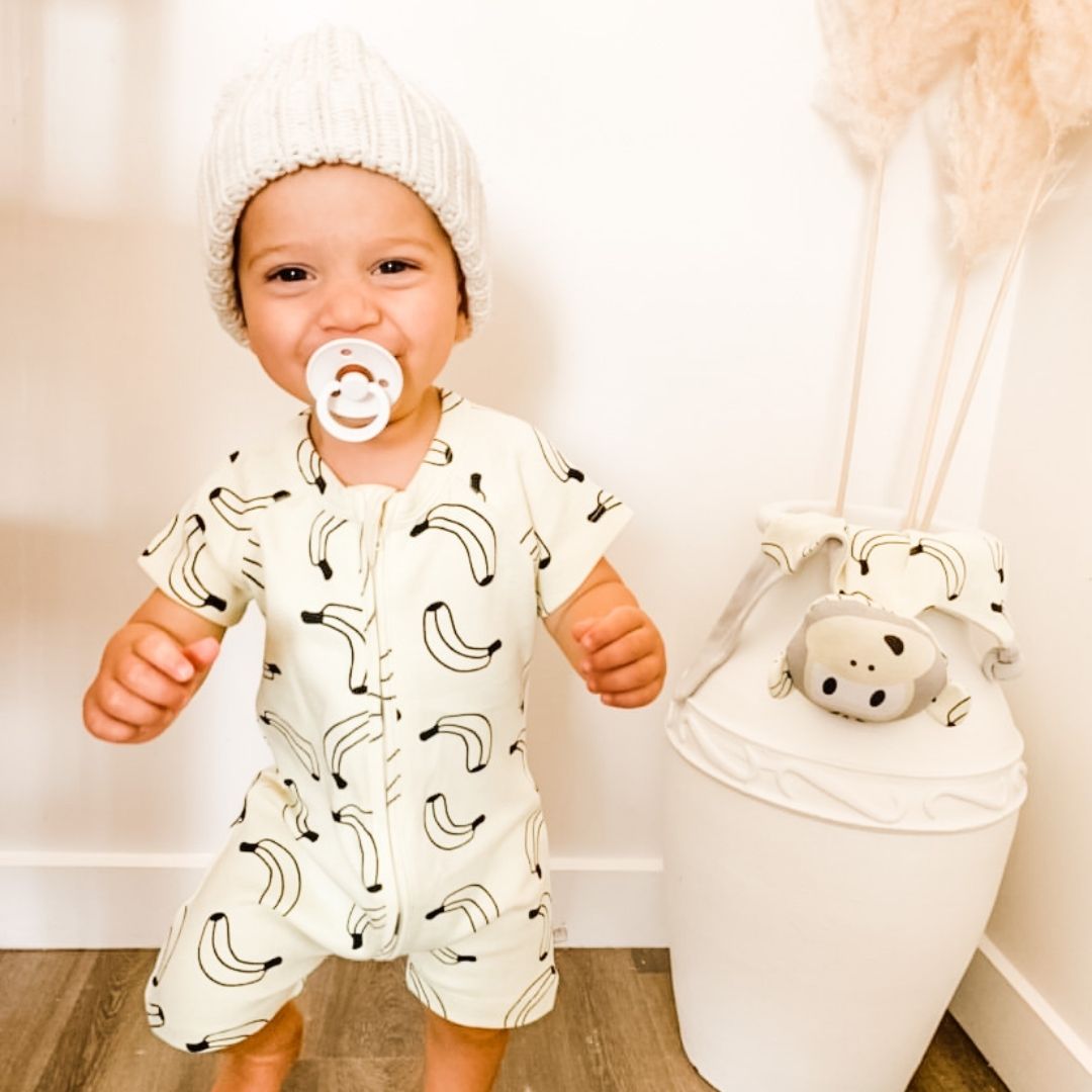 Splits Short Sleeve Bodysuit