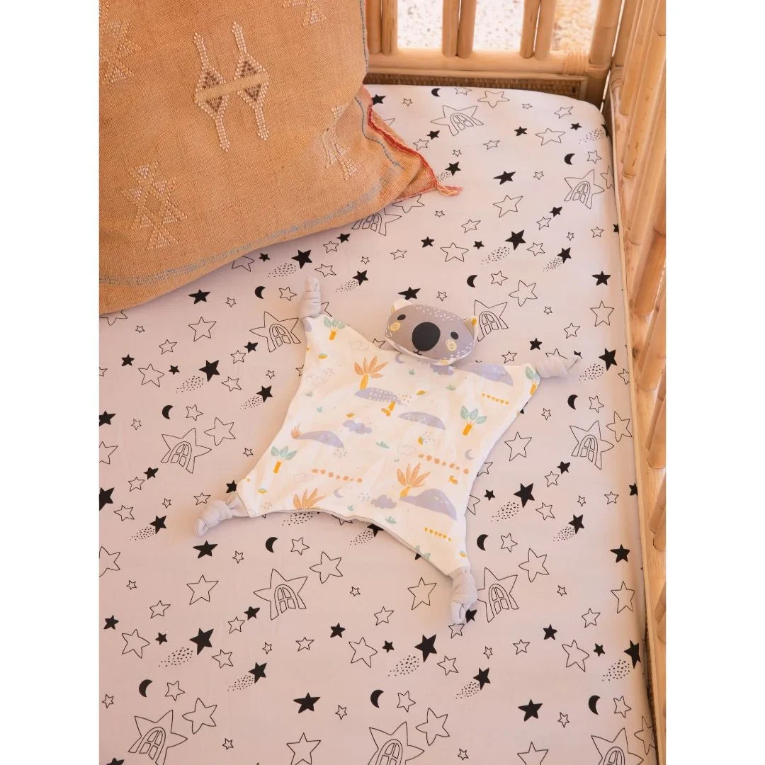Star Cot Sheet - Organic Cotton Jersey