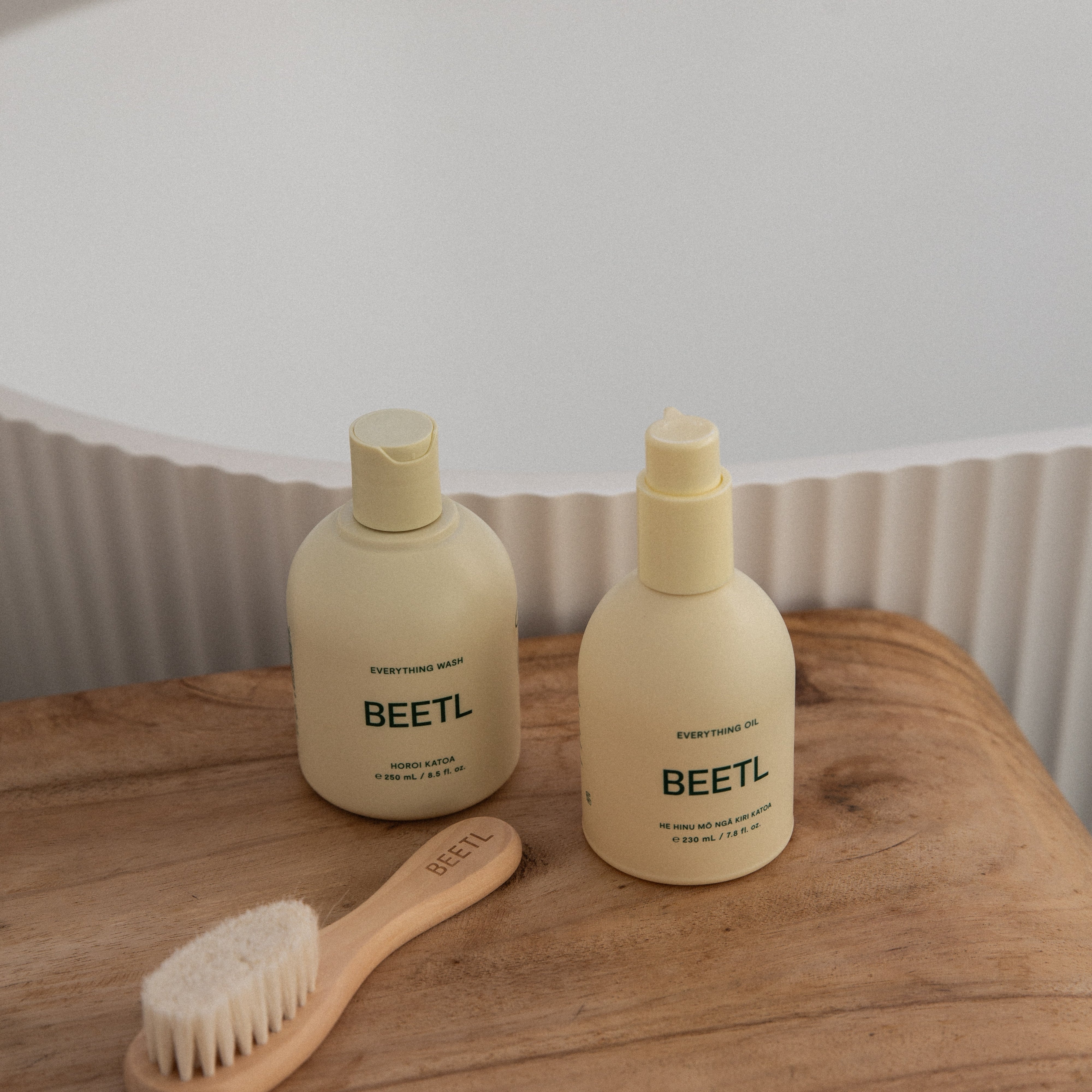 BEETL Baby Brush with soft bristles and ergonomic handle, ideal for gentle hair and scalp care for infants.