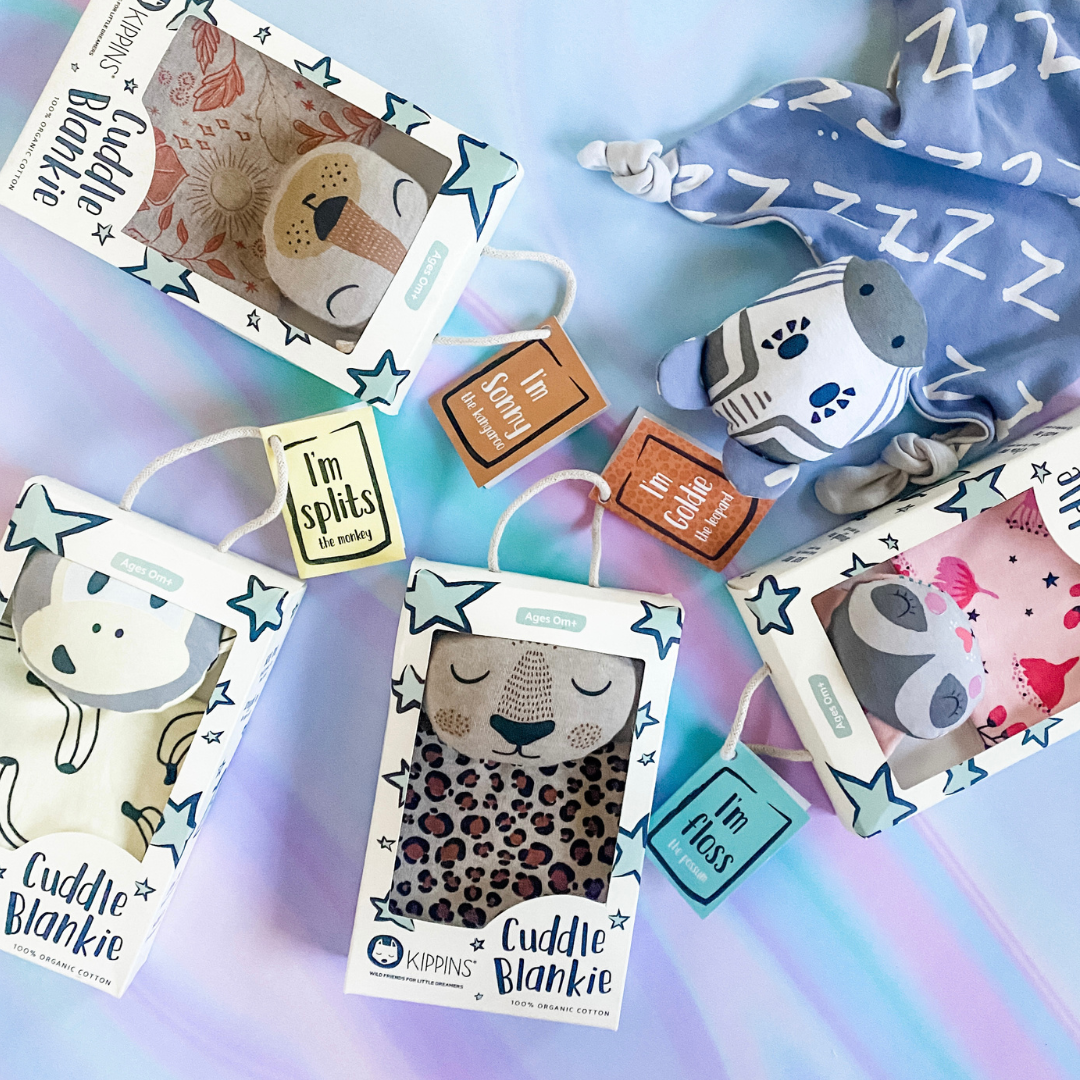 Kippins: Australia's #1 organic cotton baby comforter.