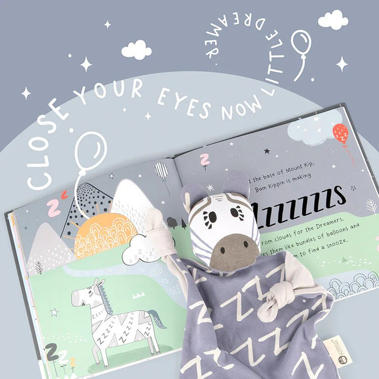 Kippins The KippinTales Book, a colorful children's storybook with illustrations featuring Kippins characters and whimsical scenes.
