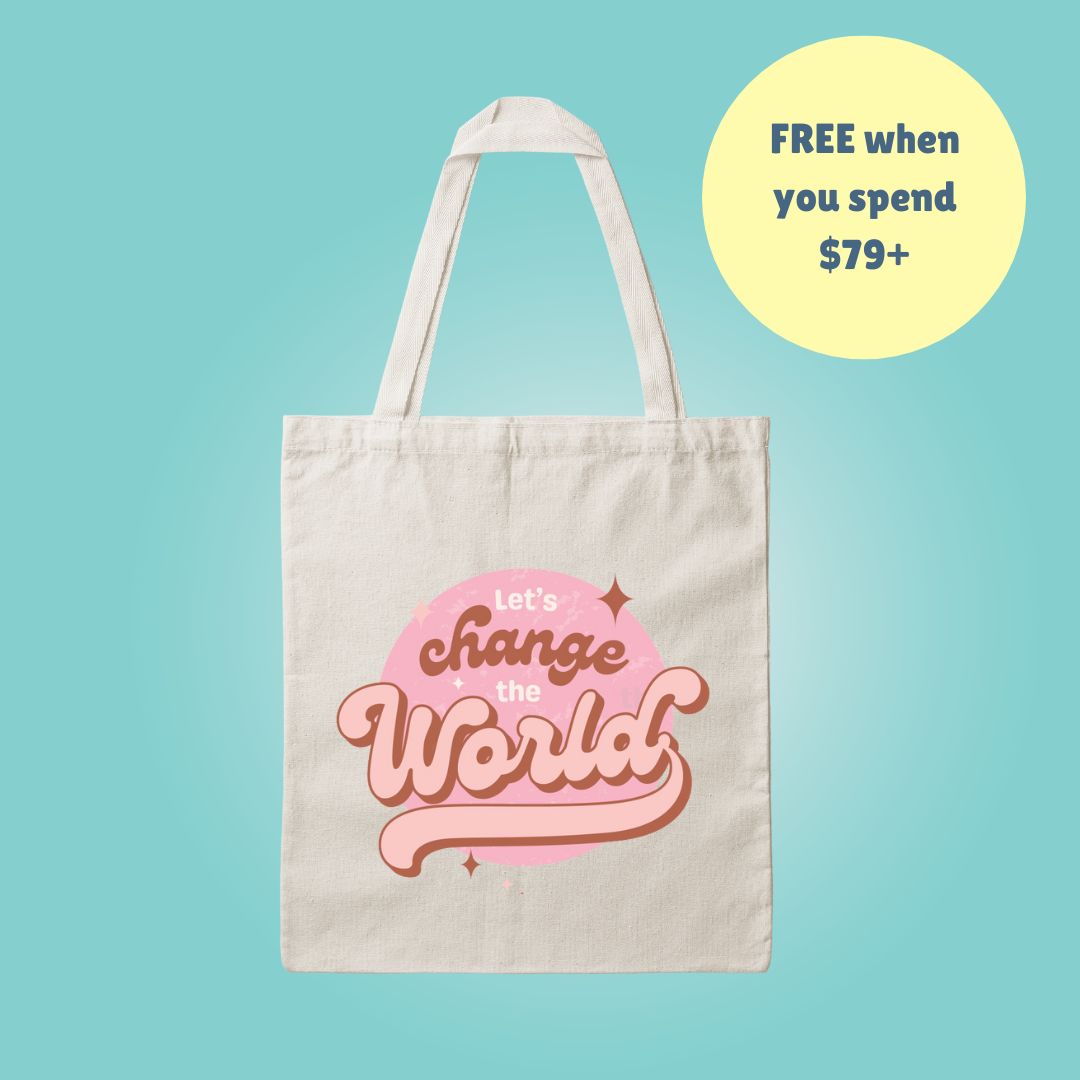 Free Change the World Tote