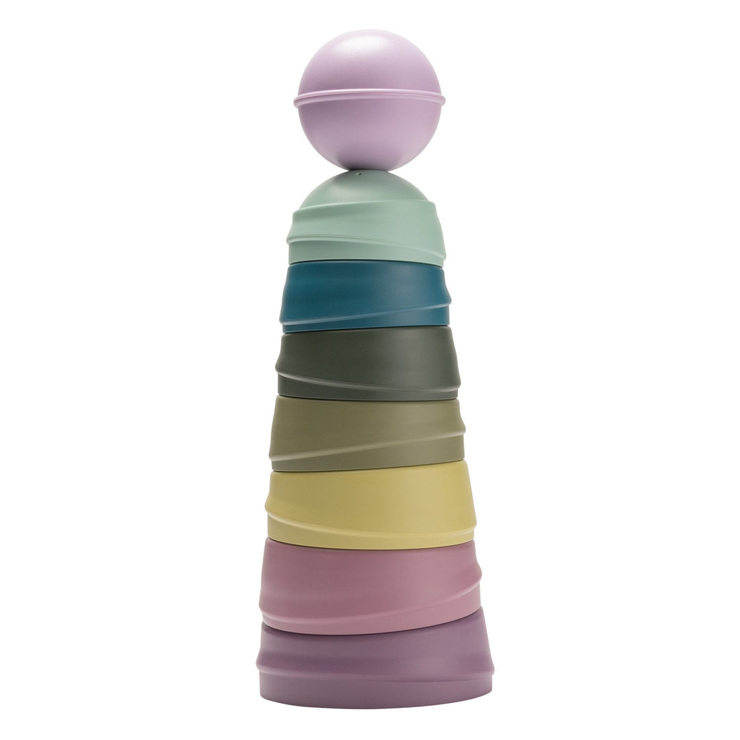 Wobbly Stacking Tower - Bright Rainbow - Kollektive - Official distributor