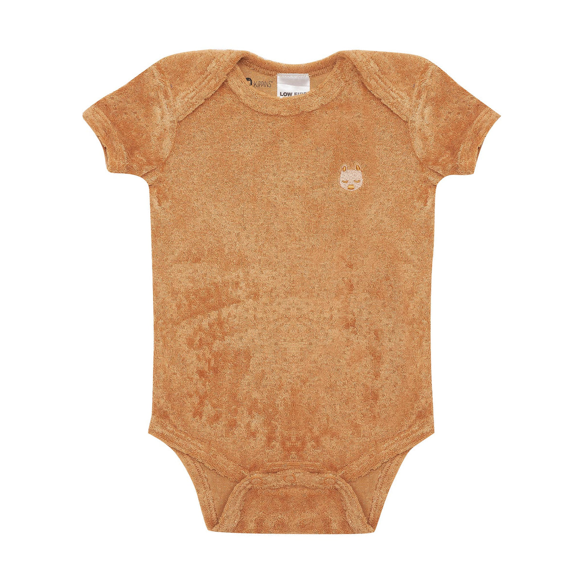 Bamboo Terry Bodysuit - Biscuit (7505889329401)