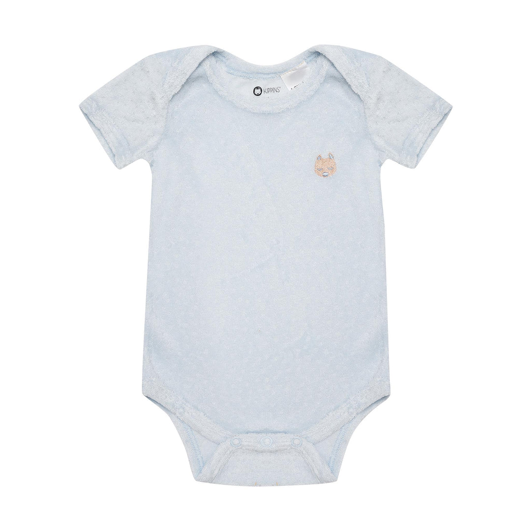 Bamboo Terry Bodysuit - Sky Blue (7505866850553)