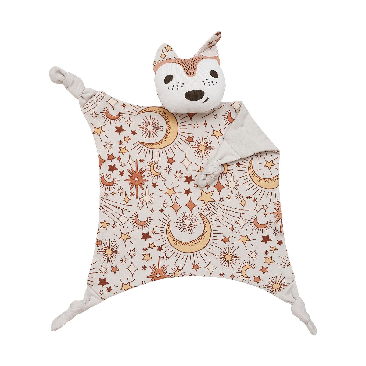 (NEW) Wolfie Kippin Organic Cotton Baby Comforter (7559698743545)